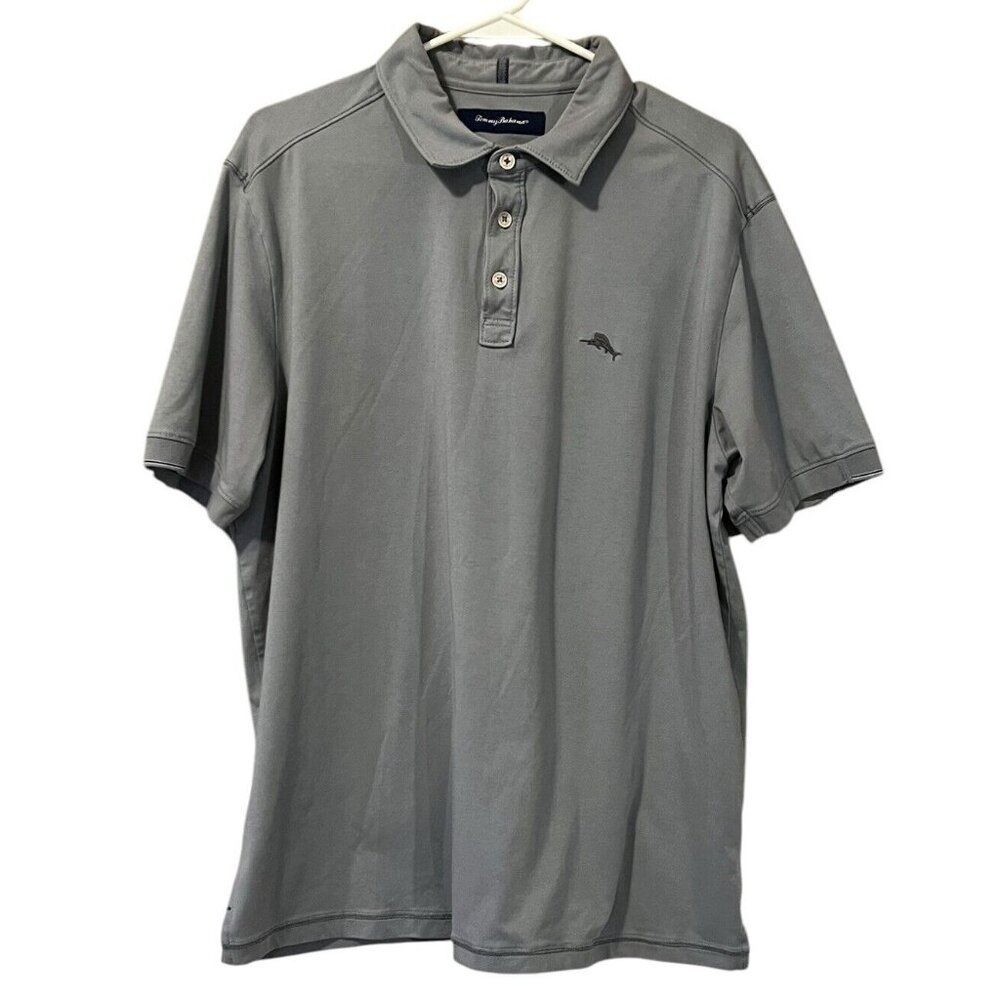 Tommy Bahama Polo Shirt Men's Size Large Preppy Career Golf Beach‎ Travel